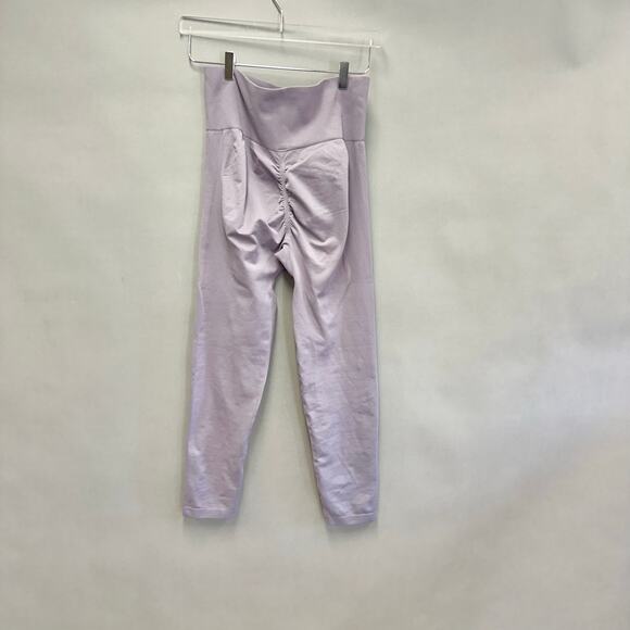 Halara Seamless Flow High Waisted Ruched Plain Leggings Nirvana Size Large NWT - Picture 10 of 13